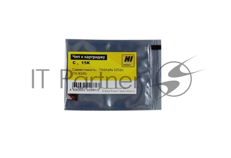 Чип Hi-Black ккартриджу Kyocera TASKalfa 3252ci (TK-8335), C, 15K