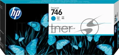 Картридж струйный HP 746 300-ml голубой Ink Cartridge