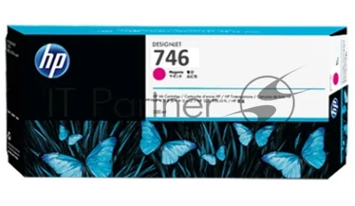 Картридж струйный HP 746 300-ml пурпурный Ink Cartridge