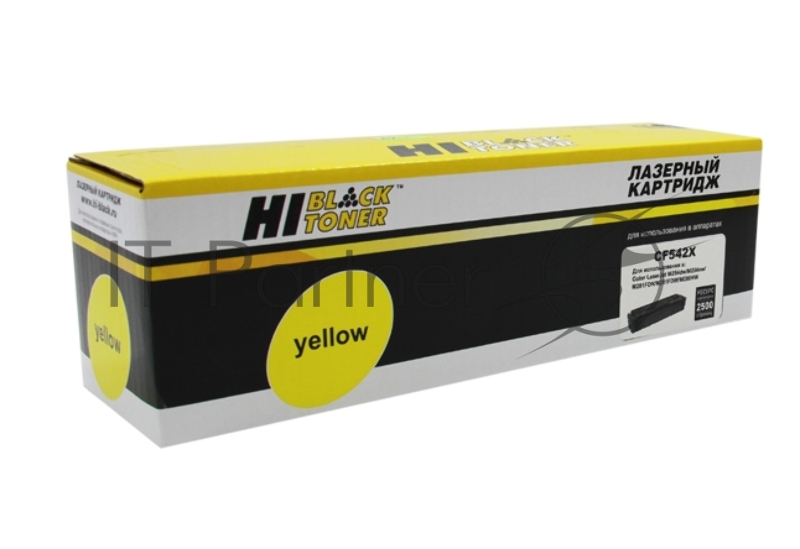 Картридж лазерный Hi-Black (HB-CF542X) для HP CLJ Pro M254nw/dw/M280nw/M281fdn/M281fdw, Y, 2,5K