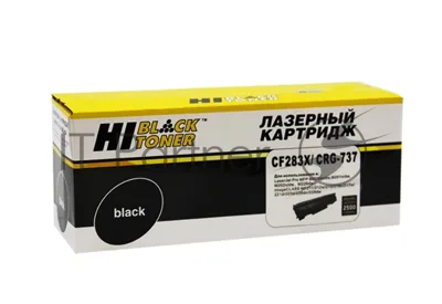 Картридж лазерный HP LJ Pro M225MFP/M201/Canon №737 (Hi-Black) CF283X, 2,5K