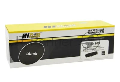Картридж лазерный HP CLJ Pro 300 Color M351/M375/Pro400 Color/M451/M475 (Hi-Black) CE410X, BK, 4K