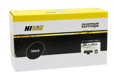 Картридж Samsung ML1640/1641/2240/2241Black (Hi-Black) MLT-108S, 1,5К