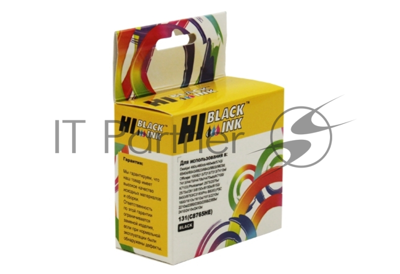 Картридж HP DJ 460C/5743/6543/Officejet6213/7213/7313/7413, №131 (Hi-Black) С8765HE, BK