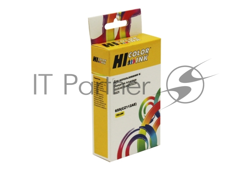 Картридж HP DJ IA 3525/5525/4515/4525, №655 (Hi-Black) CZ112AE, Y