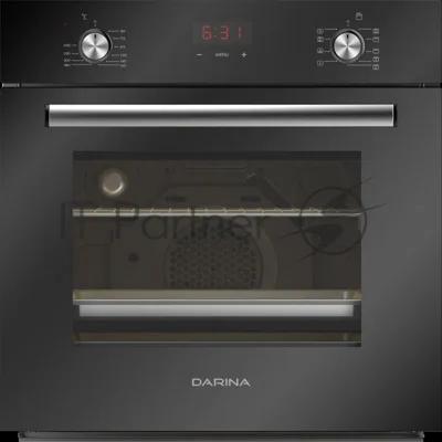 Духовой шкаф электрический Darina 2V5 BDE 112 708 B черный, встраиваемый