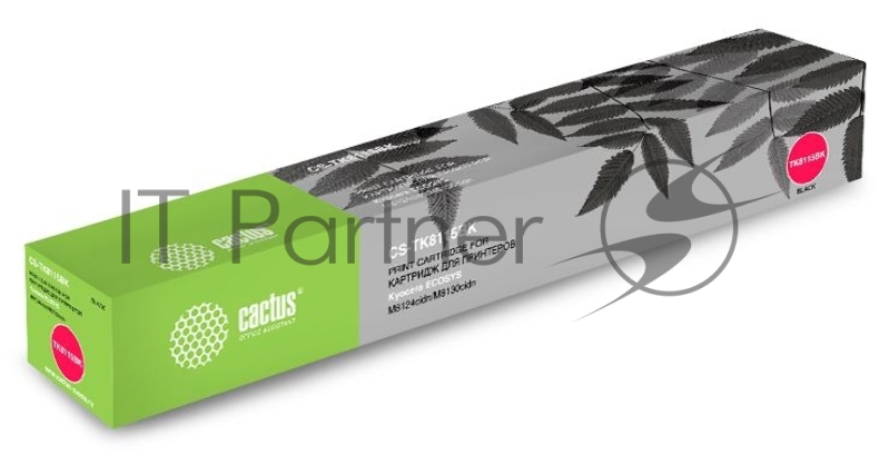 Картридж лазерный Cactus CS-TK8115BK черный (12000 стр.) для Kyocera Mita Ecosys M8124cidn/M8130cidn