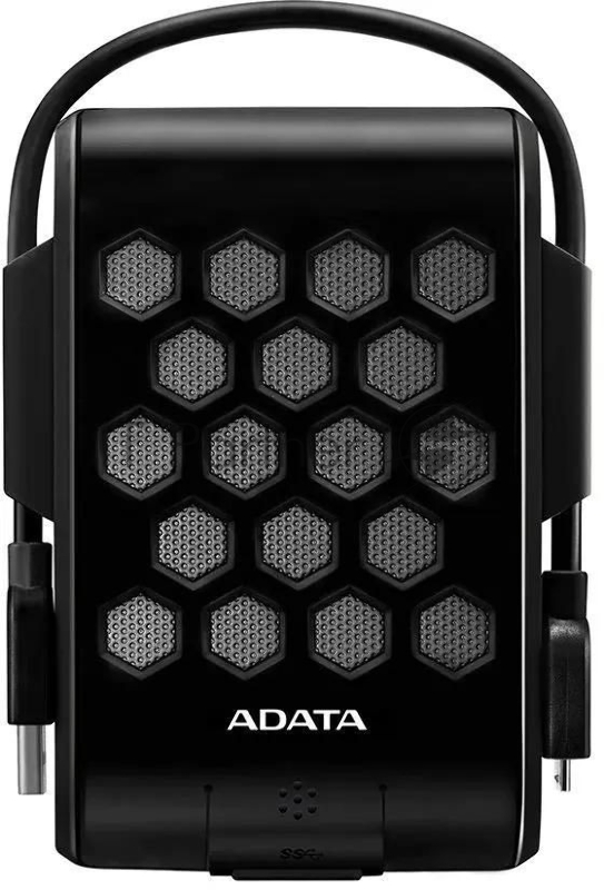Внешний HDD ADATA HD720, 2Tb 2,5", USB 3.1, прорезиненный, черный
