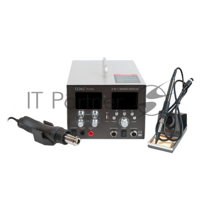 Паяльная станция BAKU ba-9305L ремонтная термовоздушная, 4 в 1