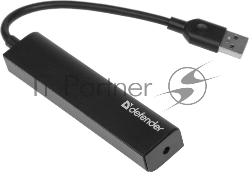 USB-концентратор Defender Quadro Express, USB 3.0, USB 4 порта, USB