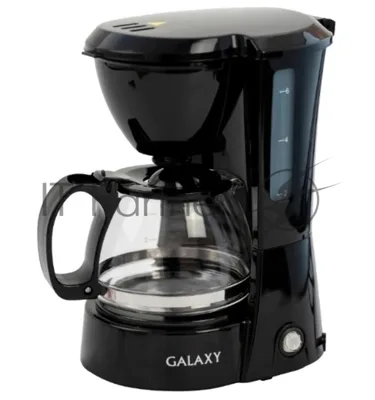 Кофеварка капельная Galaxy Line GL 0700 черный, исп. кофе - молотый, 0,75 л, 700 Вт.