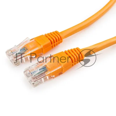Патч-корд UTP Cablexpert PP12-1.1.5M/O кат.5e, 1.5 м, литой, многожильный (оранжевый)