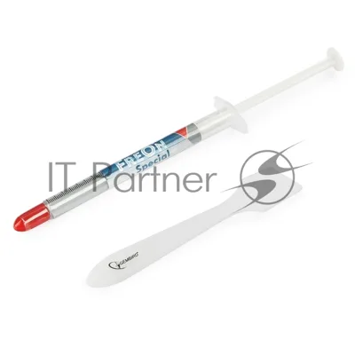 Термопаста Gembird FreOn Special GF-11-1.5, 1.5 г, 2.5 Вт/(м⋅К), шприц