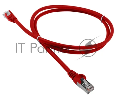 Патч-корд LANMASTER LSZH FTP cat.5e, 3.0 м, красный