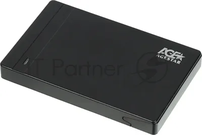 Внешний корпус для HDD AgeStar 3UB2P3 SATA III пластик черный 2.5"