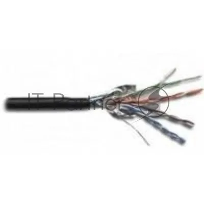 Кабель LANMASTER FTP 4 пары, кат. 5Е, 200Mhz, PE, для внешней прокладки, 305 м