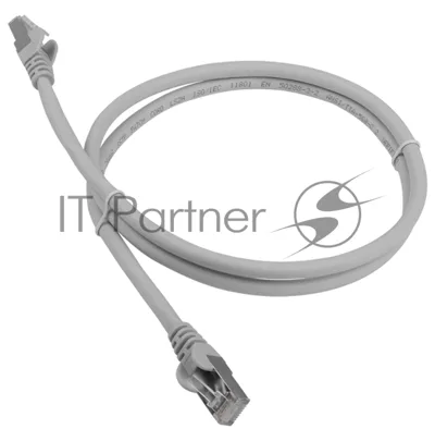 Патч-корд Lanmaster LSZH FTP кат.6A, 7.0 м, серый