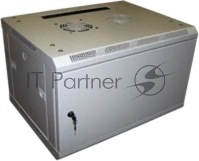 Шкаф настенный 2, 15U 600x600, дверь металл