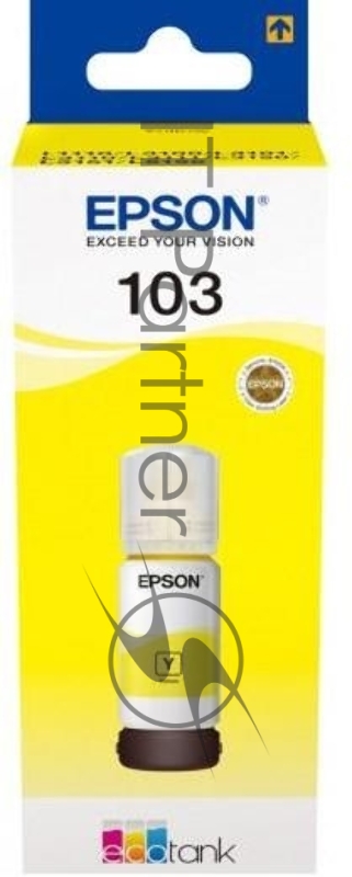 Чернила Epson 103Y C13T00S44A желтый (65 мл) для Epson L3100/3110/3150