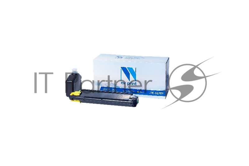 Картридж NVPrint совместимый NV-TK-5270 Yellow для Kyocera EcoSys M6230cidn/P6230cdn/M6630cidn (6000k)