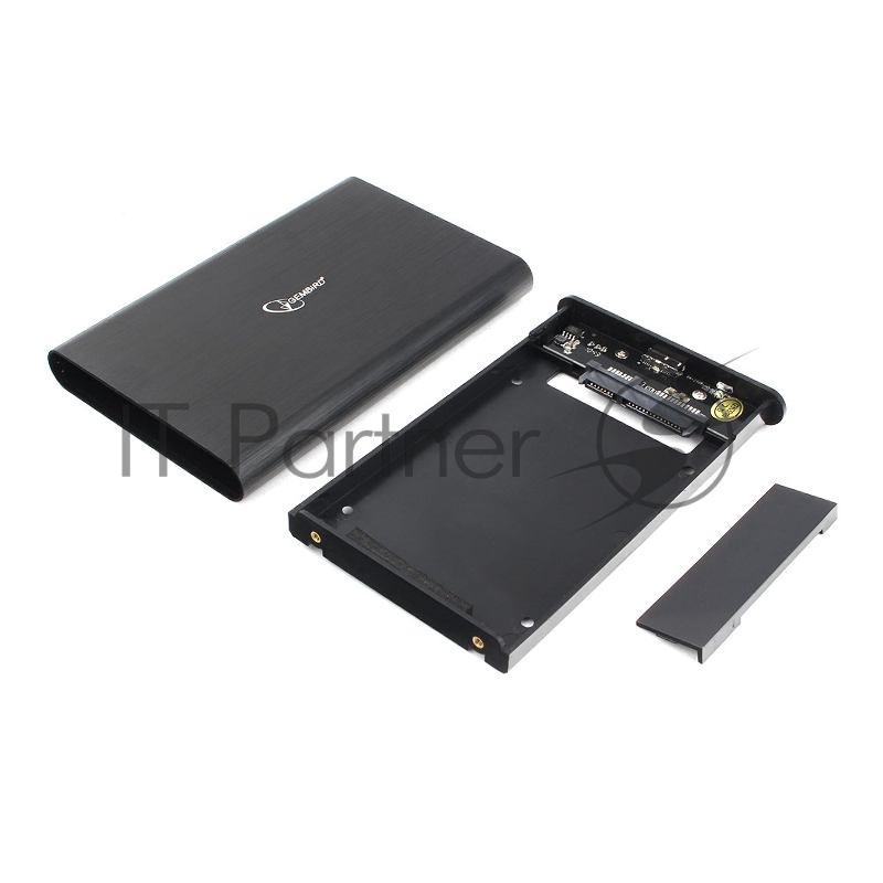 Внешний корпус 2.5" Gembird EE2-U3S-50, черный, USB 3.0, SATA, алюминий