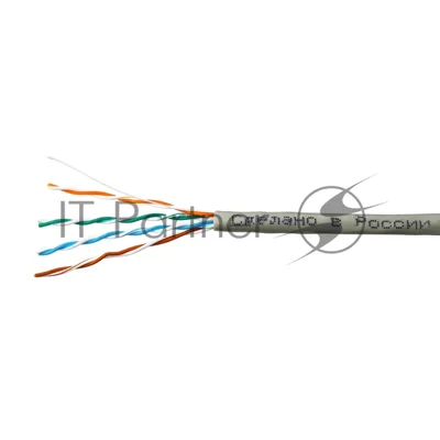 Кабель SkyNet Premium UTP indoor 4x2x0,51, медный, FLUKE TEST, кат.5e, однож., 100 м, box, серый