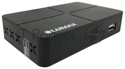 Приставка для цифрового ТВ LUMAX DV2118HD черный, DVB-T2, DVB-T, DVB-C, HDMI, USB 2.0
