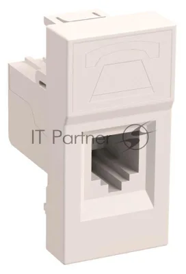 Розетка информационная РКИ-10-00-П RJ-45 UTP кат.5e (на 1 модуль) ПРАЙМЕР белая IEK