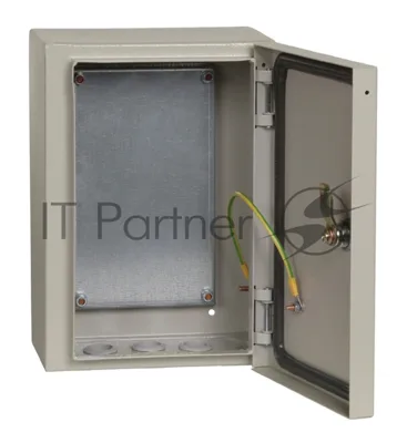Корпус металлический IEK YKM40-321-54 ЩМП-3.2.1-0 У2 IP54 размеры 300х210х150 мм