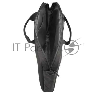 Сумка для ноутбука Continent CC-211 Black (полиэстр, черный 15,6'')
