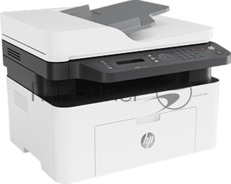МФУ лазерное HP Laser MFP 137fnw (4ZB84A), A4, ч/б, печ. до 20 стр/мин., скан. до 15 стр/мин. (ч/б) 6 стр/мин. (цвет), 1200 x 1200 dpi (печать) 600x600dpi (скан.), USB, RJ-45, Wi-Fi, Air Print, Mopria