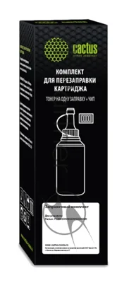 Тонер Cactus CS-RK-PC-211EV черный туба 65гр. с чипом для принтера Pantum P2200/2500/M6500/6550/6600