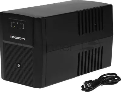 Источник бесперебойного питания Ippon Back Basic 1500 Euro / 1500 ВА / 900 Вт / 4 x CEE 7 (евророзетка)