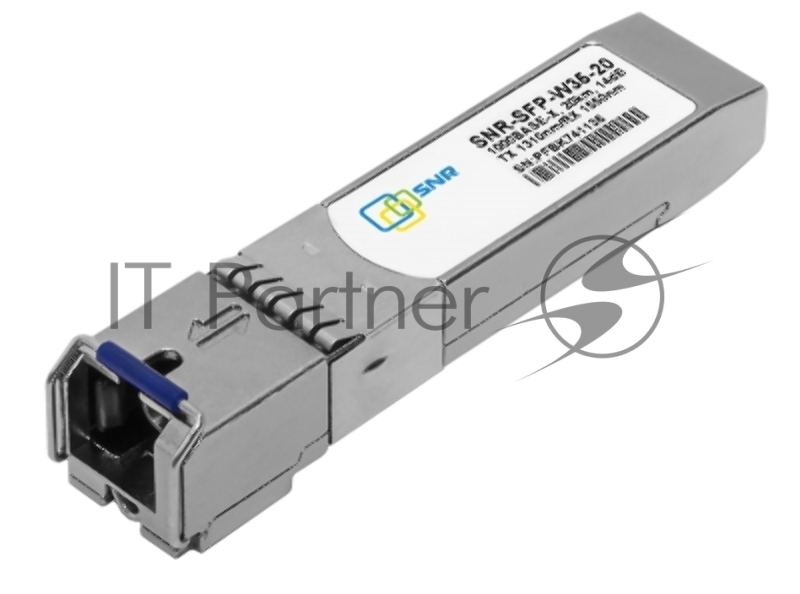 Модуль SNR SFP WDM, дальность до 20км (14dB), 1310нм