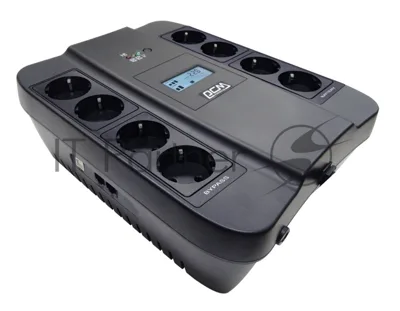 Источник бесперебойного питания Powercom Spider SPD-550U LCD 330Вт 550ВА черный