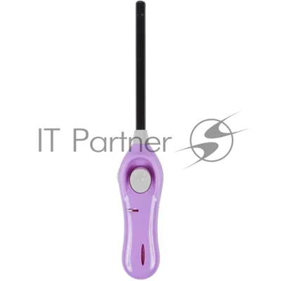 Зажигалка газовая ECOS GL-001V, фиолетовая (157797)
