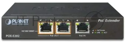 POE-E202 PoE расширитель 1-Port 802.3at PoE+ to 2-Port 802.3af/at Gigabit PoE Extender