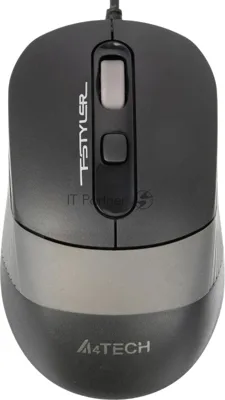 Мышь проводная A4Tech Fstyler FM10 черный/серый, 1600 dpi, USB, кнопки - 4