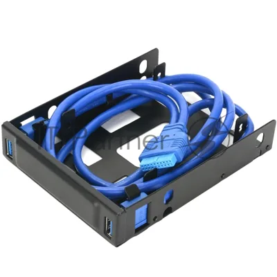 Панель с двумя портами USB 3.0 в слот 3.5 компьютерного корпуса и слот 2x2.5 CMU3-B3