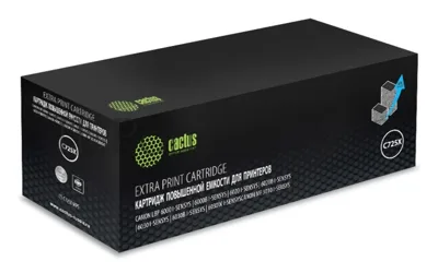 Картридж лазерный Cactus CS-C725X-MPS черный (3000 стр.) для Canon LBP 6000/6020/6030B i-Sensys