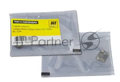 Чип Hi-Black к картриджу HP Neverstop Laser 1000a/1000w/1200a/1200w (W1103A), Bk, 2,5K