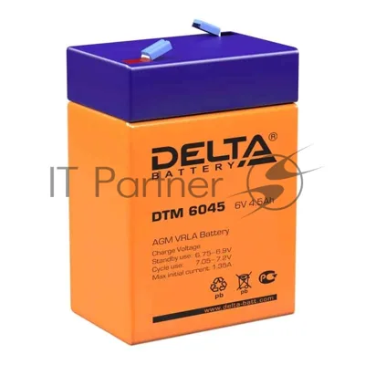 Батарея для ИБП Delta DTM 6045 (6V 4.5Ah)