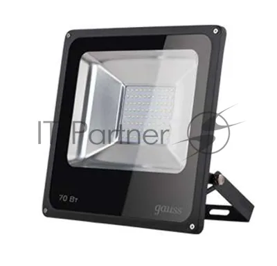 Прожектор светодиодный Gauss LED 70Вт IP65 6500К черный