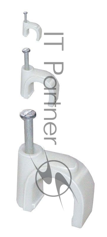 Скоба креп. круглая R10 (уп. 100 шт) IEK USK11-10-100