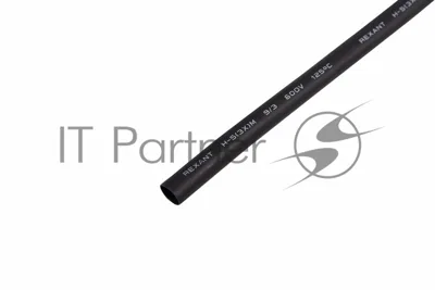 Термоусадка Rexant клеевая 9.0/3.0мм (3:1) 1м черный