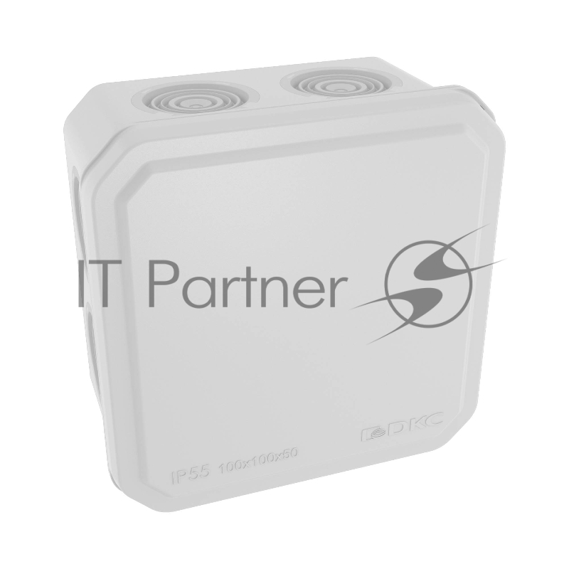 Коробка распр. ДКС 53800 ОП 100х100х50 (6 каб.ввод.) IP55