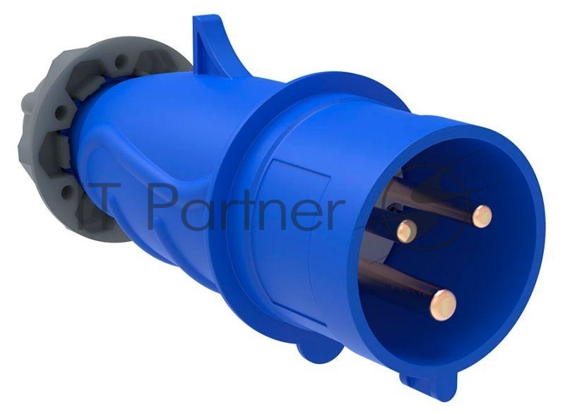 Вилка эл. каб. 16А 2P+PE 220В IP44 MAGNUM ССИ-013 IEK PSN01-016-3