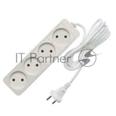 Удлинитель 4х5 м без заземл. 10А IP20 2.2 кВт Союз 481S-1405