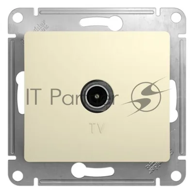 Механизм розетки TV 1-м СП Glossa 1DB беж. SchE GSL000291