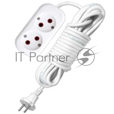 Удлинитель 2х3 м без заземл. 6А IP20 У6-011М ПВС 2х0.75 UNIVersal 011М-03